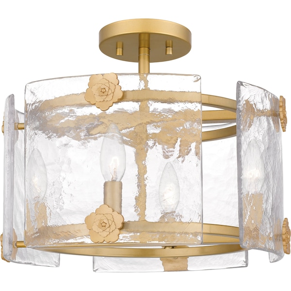 Quoizel Jolie Semi Flush 4 Lights Light Gold JOL1716LG - main